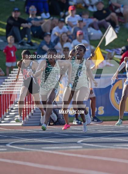 Thumbnail 2 in CIF State Championships (100m Finals) photogallery.