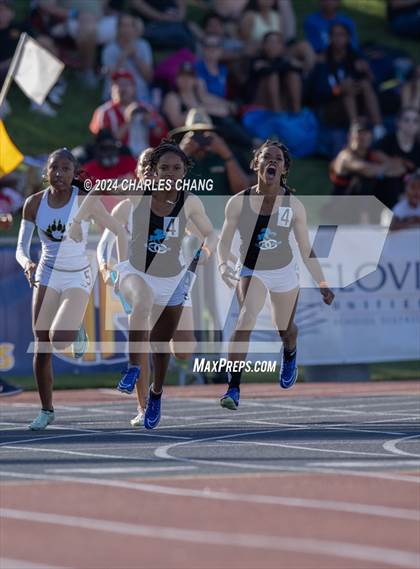 Thumbnail 2 in CIF State Championships (100m Finals) photogallery.