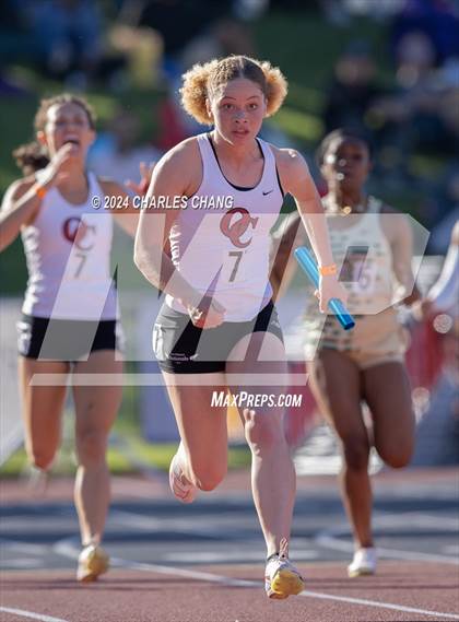Thumbnail 2 in CIF State Championships (100m Finals) photogallery.