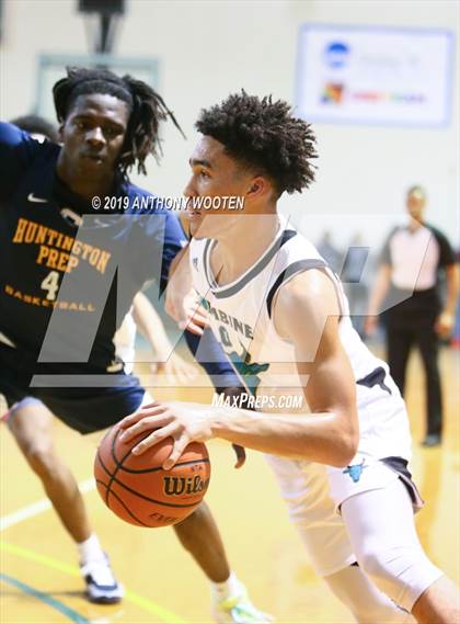 Thumbnail 3 in Huntington St. Joseph Prep @ Combine Academy (Hoops and Dreams Showcase) photogallery.