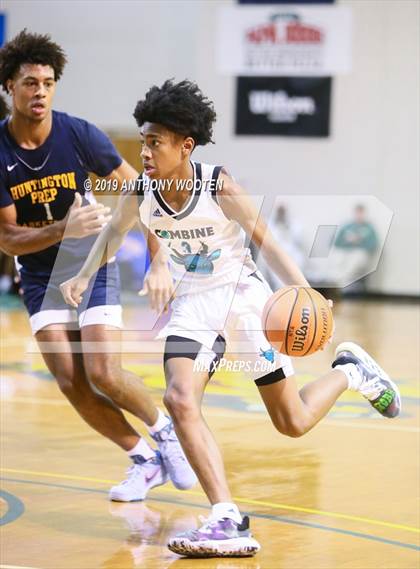 Thumbnail 3 in Huntington St. Joseph Prep @ Combine Academy (Hoops and Dreams Showcase) photogallery.