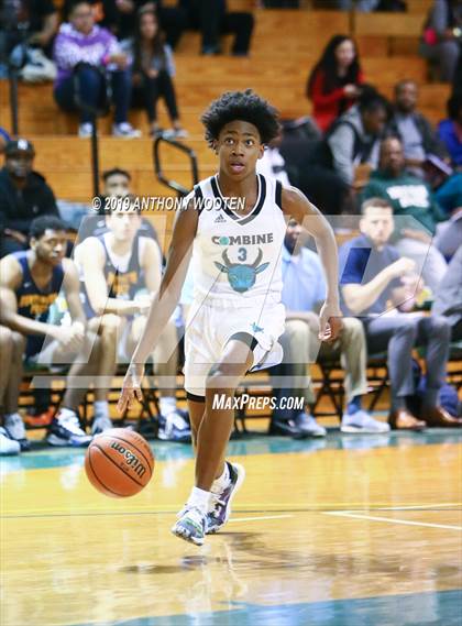 Thumbnail 3 in Huntington St. Joseph Prep @ Combine Academy (Hoops and Dreams Showcase) photogallery.