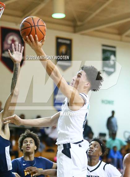 Thumbnail 1 in Huntington St. Joseph Prep @ Combine Academy (Hoops and Dreams Showcase) photogallery.