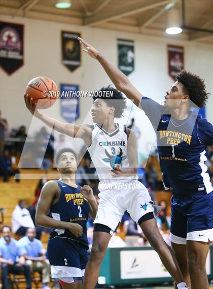 Thumbnail 1 in Huntington St. Joseph Prep @ Combine Academy (Hoops and Dreams Showcase) photogallery.