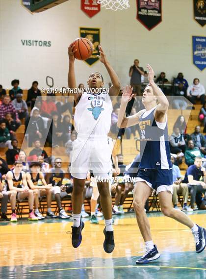 Thumbnail 2 in Huntington St. Joseph Prep @ Combine Academy (Hoops and Dreams Showcase) photogallery.