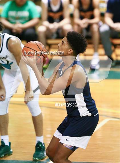 Thumbnail 1 in Huntington St. Joseph Prep @ Combine Academy (Hoops and Dreams Showcase) photogallery.