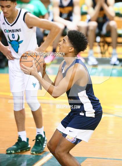 Thumbnail 3 in Huntington St. Joseph Prep @ Combine Academy (Hoops and Dreams Showcase) photogallery.
