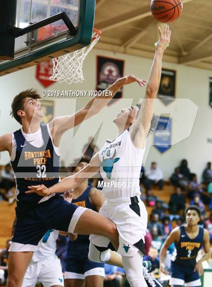 Thumbnail 1 in Huntington St. Joseph Prep @ Combine Academy (Hoops and Dreams Showcase) photogallery.