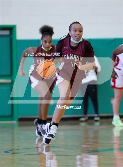 Thumbnail 1 in Cannon vs. Charlotte Catholic photogallery.