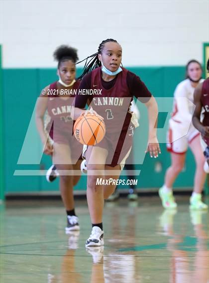 Thumbnail 2 in Cannon vs. Charlotte Catholic photogallery.