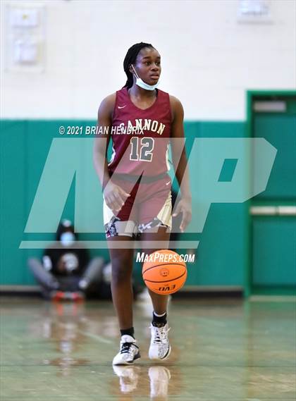 Thumbnail 1 in Cannon vs. Charlotte Catholic photogallery.