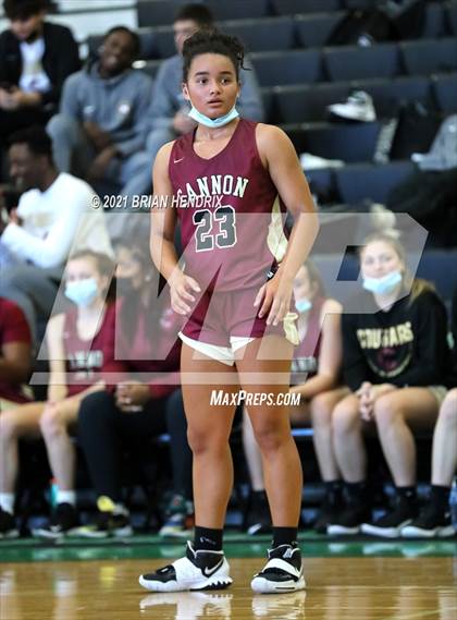 Thumbnail 3 in Cannon vs. Charlotte Catholic photogallery.