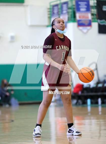Thumbnail 1 in Cannon vs. Charlotte Catholic photogallery.