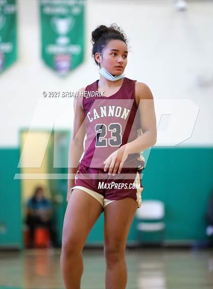 Thumbnail 3 in Cannon vs. Charlotte Catholic photogallery.