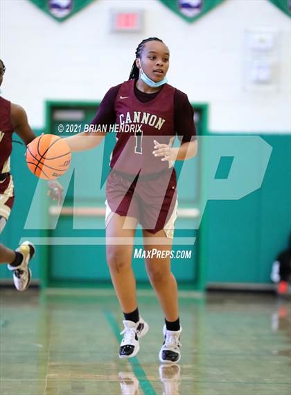 Thumbnail 1 in Cannon vs. Charlotte Catholic photogallery.
