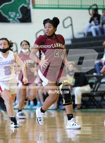 Thumbnail 1 in Cannon vs. Charlotte Catholic photogallery.