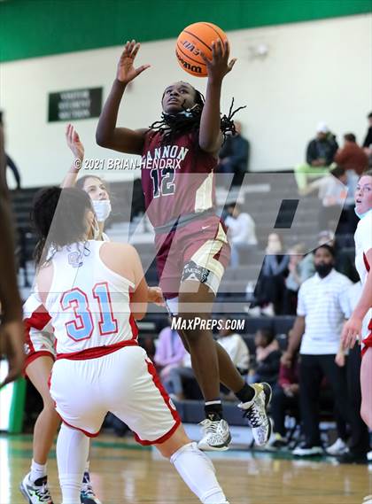 Thumbnail 1 in Cannon vs. Charlotte Catholic photogallery.