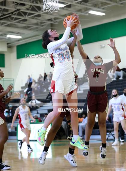 Thumbnail 2 in Cannon vs. Charlotte Catholic photogallery.