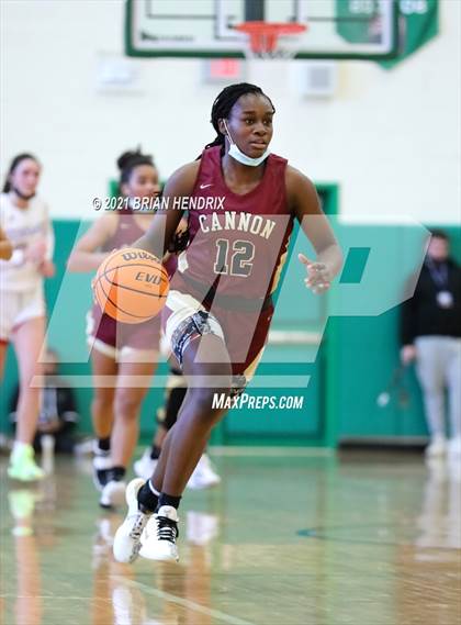 Thumbnail 2 in Cannon vs. Charlotte Catholic photogallery.