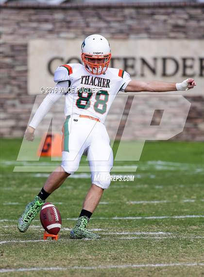 Thumbnail 2 in Thacher @ Faith Baptist (CIF SS D1 Semi Final) photogallery.