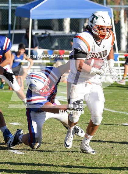 Thumbnail 1 in Thacher @ Faith Baptist (CIF SS D1 Semi Final) photogallery.