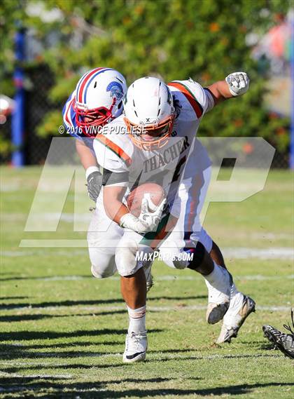 Thumbnail 1 in Thacher @ Faith Baptist (CIF SS D1 Semi Final) photogallery.