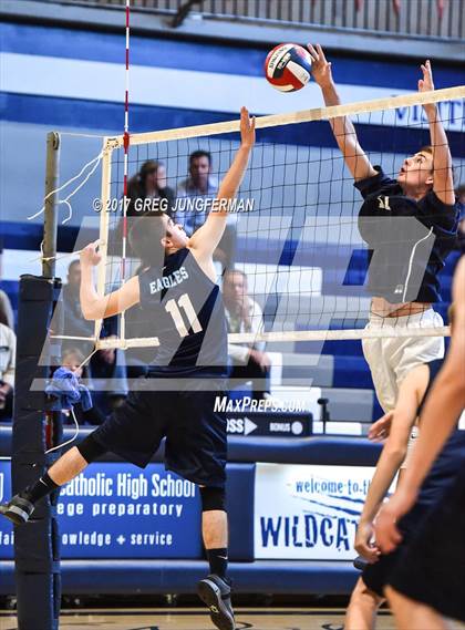 Thumbnail 1 in North Hills Christian @ Marin Catholic (CIF NCS Playoff) photogallery.