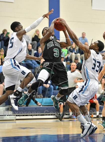 Thumbnail 2 in Pine Crest @ Berkeley Prep (Berkely Basketball Invitational) photogallery.
