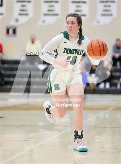 Thumbnail 3 in Westfield vs Zionsville (IHSAA  4A Sectional Round 1) photogallery.