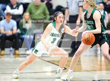 Thumbnail 3 in Westfield vs Zionsville (IHSAA  4A Sectional Round 1) photogallery.