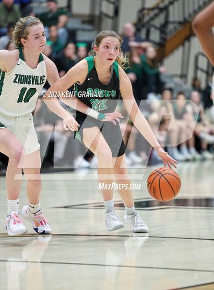 Thumbnail 2 in Westfield vs Zionsville (IHSAA  4A Sectional Round 1) photogallery.