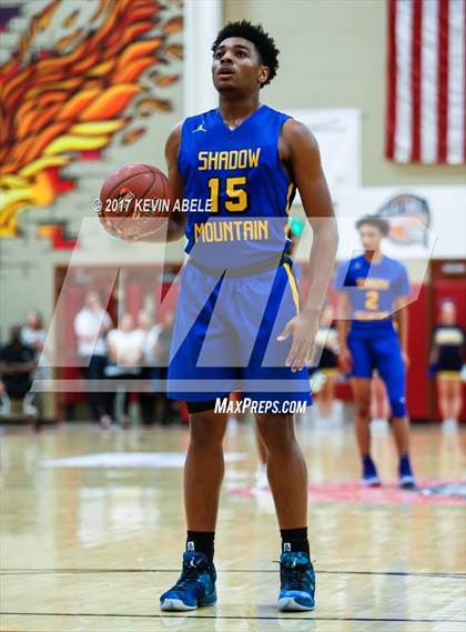 Thumbnail 1 in Shadow Mountain vs Sierra Canyon (Hoophall West) photogallery.