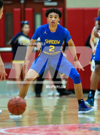 Thumbnail 3 in Shadow Mountain vs Sierra Canyon (Hoophall West) photogallery.