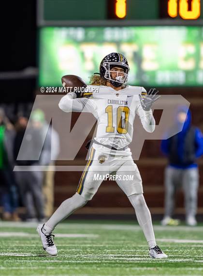 Thumbnail 1 in Carrollton @ Buford (GHSA 6A Semifinal) photogallery.