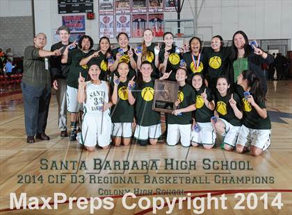 Thumbnail 3 in Santa Barbara vs. Santa Margarita (CIF SoCal Regional D3 Final) photogallery.
