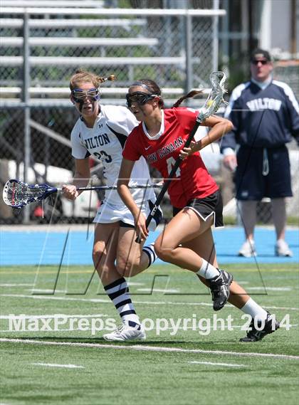 Thumbnail 2 in Wilton vs New Canaan (CIAC Class M Final) photogallery.