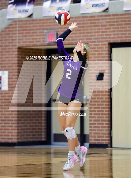 Thumbnail 2 in Anna vs Royse City (Raising Cane's Volleyball Showcase) photogallery.