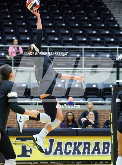 Thumbnail 2 in Anna vs Royse City (Raising Cane's Volleyball Showcase) photogallery.