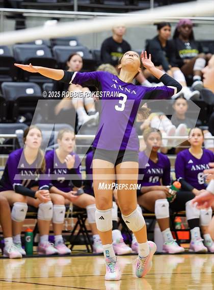 Thumbnail 1 in Anna vs Royse City (Raising Cane's Volleyball Showcase) photogallery.