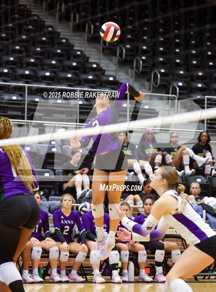 Thumbnail 1 in Anna vs Royse City (Raising Cane's Volleyball Showcase) photogallery.