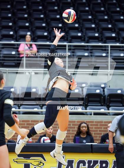 Thumbnail 2 in Anna vs Royse City (Raising Cane's Volleyball Showcase) photogallery.