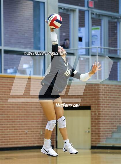 Thumbnail 2 in Anna vs Royse City (Raising Cane's Volleyball Showcase) photogallery.