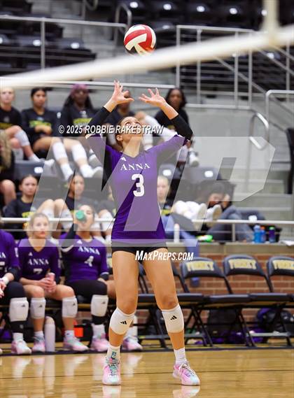 Thumbnail 3 in Anna vs Royse City (Raising Cane's Volleyball Showcase) photogallery.