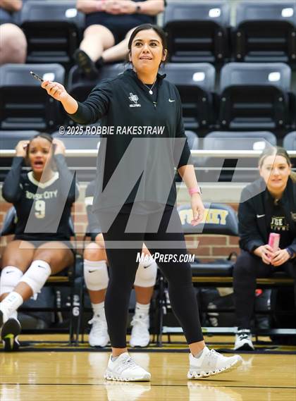 Thumbnail 3 in Anna vs Royse City (Raising Cane's Volleyball Showcase) photogallery.
