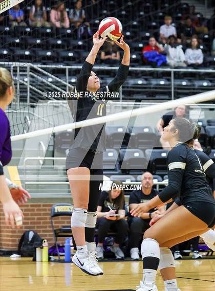 Thumbnail 2 in Anna vs Royse City (Raising Cane's Volleyball Showcase) photogallery.