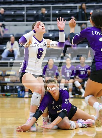 Thumbnail 3 in Anna vs Royse City (Raising Cane's Volleyball Showcase) photogallery.