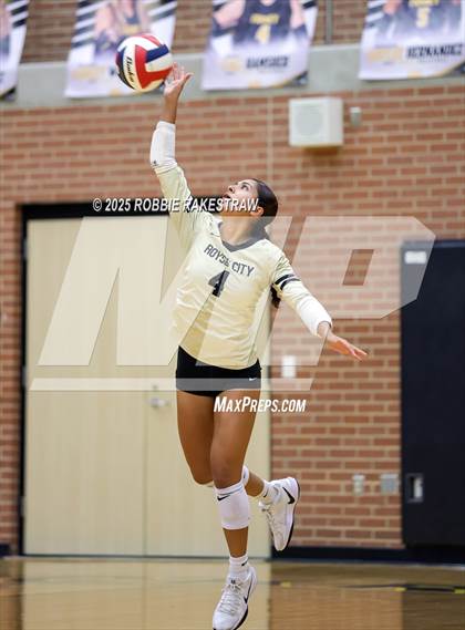 Thumbnail 1 in Anna vs Royse City (Raising Cane's Volleyball Showcase) photogallery.