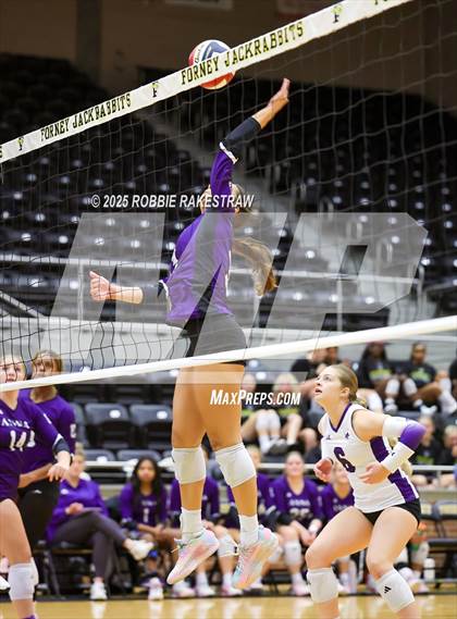 Thumbnail 2 in Anna vs Royse City (Raising Cane's Volleyball Showcase) photogallery.