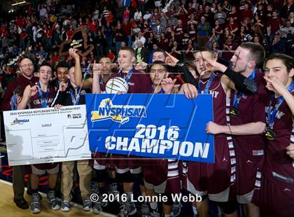 Thumbnail 3 in Moriah vs. Oriskany (NYSPHSAA Class D Final) photogallery.