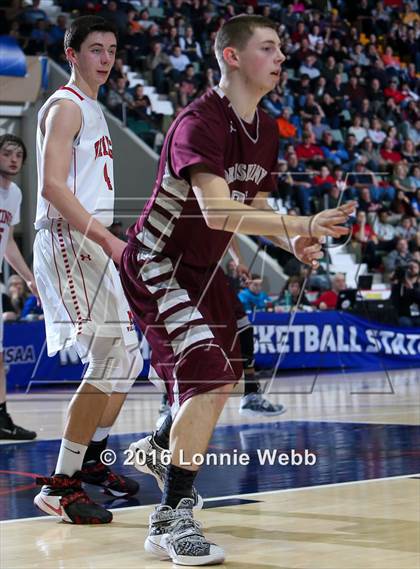 Thumbnail 1 in Moriah vs. Oriskany (NYSPHSAA Class D Final) photogallery.